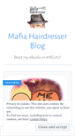 Mobile Screenshot of mafiahairdresser.wordpress.com