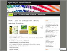 Tablet Screenshot of apdruka.wordpress.com