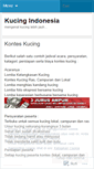 Mobile Screenshot of kucingindonesia.wordpress.com