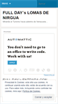 Mobile Screenshot of lomasdenirgua.wordpress.com