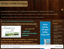 Tablet Screenshot of lomasdenirgua.wordpress.com