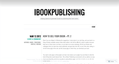 Desktop Screenshot of ibookpublishing.wordpress.com