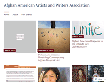 Tablet Screenshot of afghanamericanwriters.wordpress.com