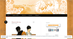 Desktop Screenshot of mangaohyeah.wordpress.com