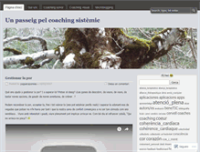 Tablet Screenshot of coachingsistemic.wordpress.com