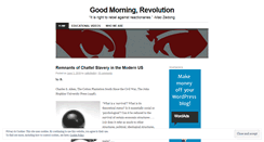 Desktop Screenshot of goodmorningrev.wordpress.com