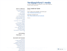 Tablet Screenshot of fondimedia.wordpress.com