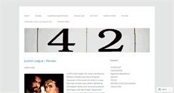 Desktop Screenshot of 42lifeinbetween.wordpress.com