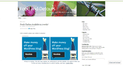 Desktop Screenshot of foodanddetours.wordpress.com