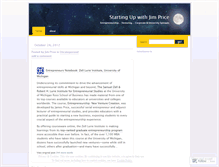 Tablet Screenshot of jimprice.wordpress.com
