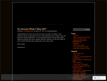 Tablet Screenshot of bluelionsession.wordpress.com