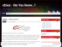 Tablet Screenshot of eedgedidyouknow.wordpress.com