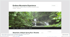 Desktop Screenshot of endlessmountains.wordpress.com