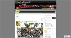Desktop Screenshot of damiengallery.wordpress.com