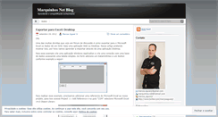 Desktop Screenshot of marquinhosnet.wordpress.com