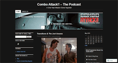 Desktop Screenshot of comboattackpodcast.wordpress.com