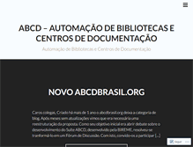 Tablet Screenshot of abcdisis.wordpress.com