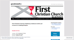 Desktop Screenshot of goodnewsfcc.wordpress.com