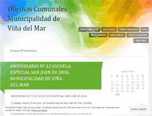 Tablet Screenshot of oficinascomunalesvina.wordpress.com
