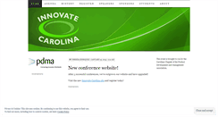 Desktop Screenshot of innovatecarolina.wordpress.com