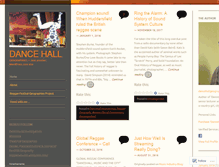 Tablet Screenshot of dancehallgeographies.wordpress.com