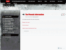 Tablet Screenshot of 2ndcork.wordpress.com