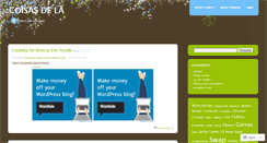 Desktop Screenshot of coisasdela.wordpress.com