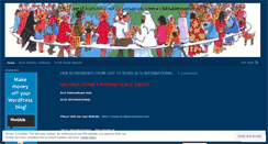 Desktop Screenshot of kalpanachawlainternationalgroup.wordpress.com