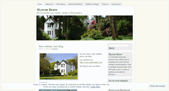 Desktop Screenshot of manorbedw.wordpress.com