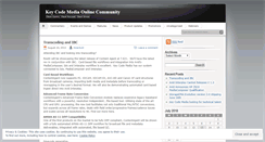 Desktop Screenshot of keycodemedia.wordpress.com
