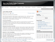 Tablet Screenshot of keycodemedia.wordpress.com