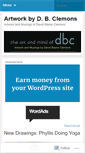 Mobile Screenshot of dbclemons.wordpress.com