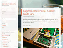 Tablet Screenshot of dainaccio.wordpress.com