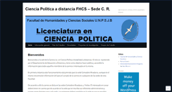 Desktop Screenshot of cienciapolitica.wordpress.com