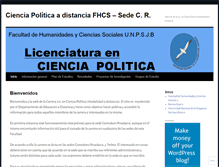 Tablet Screenshot of cienciapolitica.wordpress.com