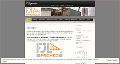 Desktop Screenshot of fjlproyec.wordpress.com