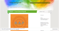 Desktop Screenshot of fcheapfgood.wordpress.com
