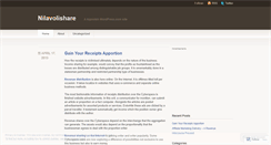 Desktop Screenshot of nilavolishare.wordpress.com