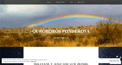 Desktop Screenshot of ouroborosponderosa.wordpress.com