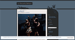 Desktop Screenshot of laescuelabolera.wordpress.com