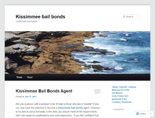 Tablet Screenshot of kissimmeebailbonds.wordpress.com