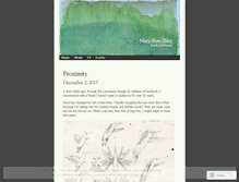 Tablet Screenshot of maryroseriley.wordpress.com