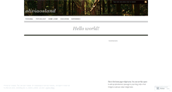 Desktop Screenshot of letscreatearealworld.wordpress.com