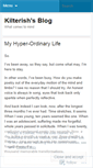 Mobile Screenshot of kilterish.wordpress.com