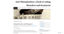 Desktop Screenshot of antithinspo.wordpress.com