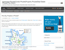 Tablet Screenshot of gotophuket.wordpress.com
