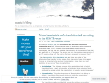Tablet Screenshot of martak06.wordpress.com