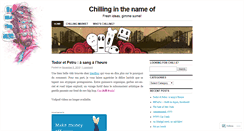 Desktop Screenshot of chillinginthenameof.wordpress.com