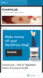 Mobile Screenshot of cookinlab.wordpress.com