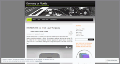 Desktop Screenshot of germanyorflorida.wordpress.com